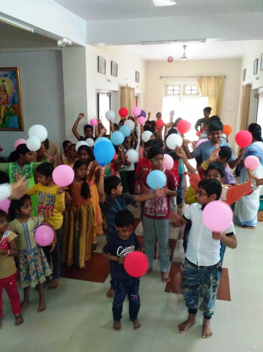 Playing-Games in-Children-Camp-at-Sangareddy-Center       